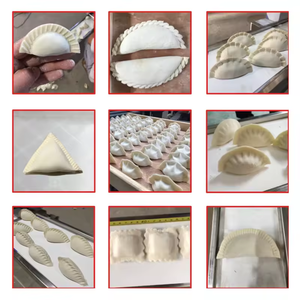 Machine de fabrication de samosa à haut rendement machine de fabrication de rissois à bas <span class=keywords><strong>prix</strong></span> machine à samosa ravioli maker cutter timbre boulettes - Product Image 6