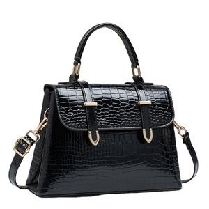 Sacs à main de luxe de créateur, en cuir PU, motif litchi, à bandoulière unique, pour femme, avec fermeture éclair, pour commande en gros mixte, prêts à expédier (RTS) - Product Image 1
