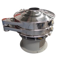 Hocheffizienter ein-deck-rotations-vibro-bildschirm-pvc-trennschutz kreisförmiger vibrator-schalter für minen metallurgie chemiepulver