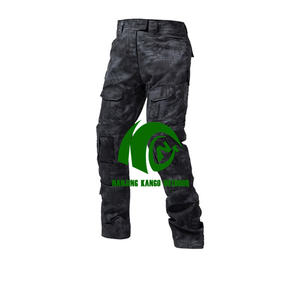 캉고 커스텀 캐주얼 멀티 포켓 아웃도어 남성용 카고 전술 바지 립스탑 전술 조거 팬츠 남성용 카모플라주 바지 - Product Image 2