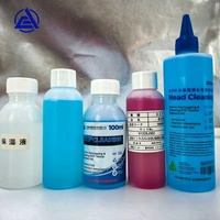 Solution de nettoyage d'encre 100 ml, liquide de lavage déboucheur pour l'entretien des buses des machines d'impression jet d'encre par sublimation grand format