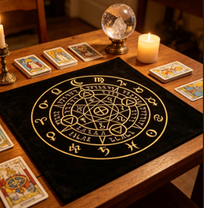 Nappe <span class=keywords><strong>de</strong></span> Tarot Personnalisable, Tapis <span class=keywords><strong>de</strong></span> Divination à Motifs Zodiaques pour l'Expédition <span class=keywords><strong>de</strong></span> <span class=keywords><strong>Cartes</strong></span> <span class=keywords><strong>de</strong></span> Tarot et les Rituels, <span class=keywords><strong>Jeu</strong></span> <span class=keywords><strong>de</strong></span> Tarot - Product Image 5