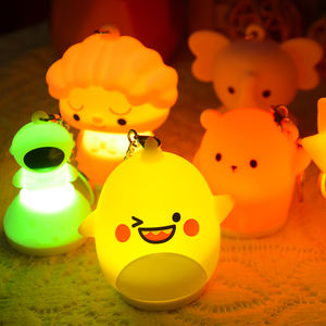 Custom Keychain Diy Toy White Pink Color Plug Into Wall Mini Gift <strong>Lamp</strong> Silicone Care Kit Teddy <strong>Gummy</strong> <strong>Bear</strong> Night Light for Sale - Product Image 4