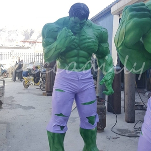 Estatua de <span class=keywords><strong>Hulk</strong></span> de Fibra de Vidrio de Tamaño Real con Temática de Película de Cine Famoso - Product Image 1