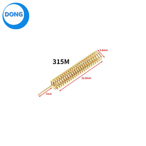 Antena de resorte de 433M Antena de <span class=keywords><strong>control</strong></span> remoto de 315M para Módulo de transmisión y recepción de bobina en espiral GSM/GPRS con frecuencia de 315MHz - Product Image 2