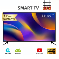 TV LED 4K 8K HD Smart TV OEM Harga Pabrik 32 hingga 120 Inci untuk Hotel