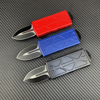 Nouveau couteau de poche D2 Blade avec manche en alliage d'aluminium pour le camping, la pêche, la randonnée, couteau pliant portable