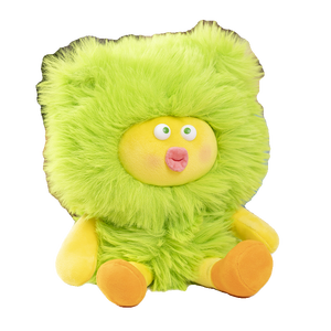 Set Dudu Monstruo Pequeño de Pelo Largo, Peluche Corto, Muñeco Grande Unisex Feo y Adorable, Figura <span class=keywords><strong>Extraña</strong></span>, Almohada para Dormir de Fibra de Poliéster - Product Image 5