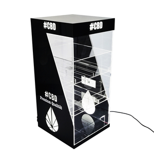 Hộp Trưng Bày Thiết Bị Thuốc Lá Chống Trộm Cho Cửa Hàng Thuốc Lá Giá Trưng Bày Bút Hookah Logo Cắt Laser Tùy Chỉnh - Product Image 5