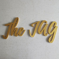 Lettres en acrylique 3D découpées au laser sur mesure, alphabet en plastique PVC, enseigne pour la publicité et la décoration des magasins