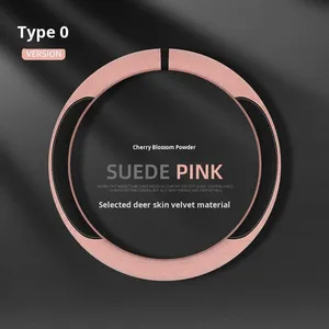 MELCO Housse de <span class=keywords><strong>volant</strong></span> en velours suédé toutes saisons, nouvelle, simple, pratique, absorbant la transpiration, antidérapante - Product Image 6