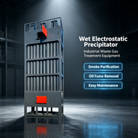Précipitateur électrostatique humide industriel (ESP) pour l'élimination des fumées de fluorure et des particules submicroniques des lignes de fusion d'aluminium