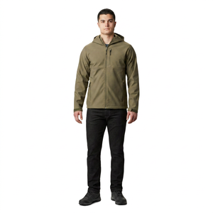 Chaqueta Softshell para Hombre, Primavera-Otoño, Personalizable, Económica, Cortavientos, Informal y Moderna - Product Image 1