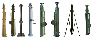 Mástil Telescópico Manual de 15m, 20m, 25m de Altura Personalizada, Accionado por Cabrestante, para Antena de Radiodifusión <span class=keywords><strong>FM</strong></span> - Product Image 6