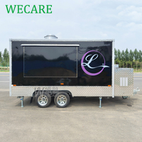 WECARE Fabricant de chariots de nourriture mobiles pour café, jus, hot-dogs, barbecue, pizza, cuisine mobile, camion de crème glacée entièrement équipé