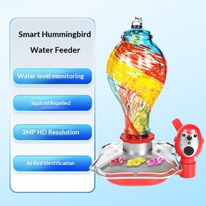 Appareil intelligent de reconnaissance visuelle IA transfrontalier pour l'observation des <span class=keywords><strong>oiseaux</strong></span>, mangeoire à <span class=keywords><strong>oiseaux</strong></span> solaire extérieure avec caméra et prise en charge de l'<span class=keywords><strong>application</strong></span> - Product Image 6