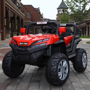 Nouvelle <span class=keywords><strong>Voiture</strong></span> Électrique pour Enfants en Gros, Unisexe, à Batterie, en Plastique, Rechargeable, Télécommandée, Double Sièges, MP3 - Product Image 3