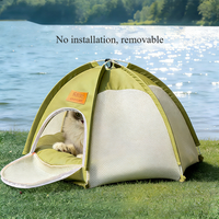 Tente pour chat imperméable, portable, respirante, fermée, pour une utilisation en intérieur et en extérieur