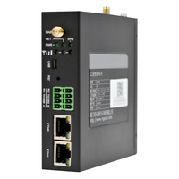 Gateway IoT de Grado Industrial, Router Celular 4G, Amplio Rango de Voltaje 6-48V, IP40, VPN, Carcasa Metálica para Soluciones de Fábrica Inteligente IIoT