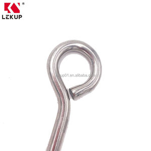 Fabricante de Fijaciones: Pernos de Ojo Largos de Acero Inoxidable de Alta Resistencia M8 * 80mm, Sin Cabeza, Sin Soldadura, <span class=keywords><strong>con</strong></span> <span class=keywords><strong>Rosca</strong></span> - Product Image 3