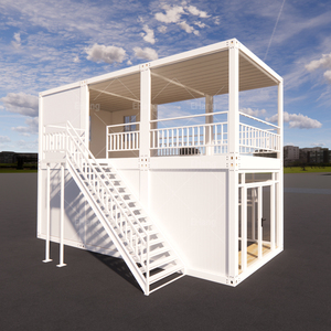 Maisons conteneurs personnalisées très demandées, <span class=keywords><strong>6</strong></span> chambres, design moderne, étanches, pour bureaux et hôtels, extensibles sur 2 étages, 20 pieds - Product Image 1