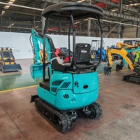 Mini-excavatrice compacte ME16, norme d'émission EURO5, pour le retransplantage d'arbres et les travaux de conservation des ressources hydrauliques en milieu rural