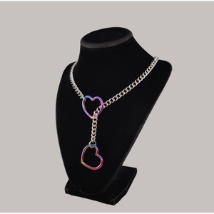 Bijoux de mode européens et américains, collier en acier titane géométrique, chaîne cubaine, simple, assorti à tout, style streetwear, unisexe - Product Image 4