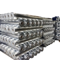 Isı yansıması ve buhar kontrolü için ev sargı membranı olarak PE örgü laminat VMPET folyo