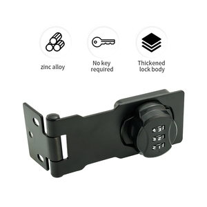 Văn Phòng Ngăn Kéo Đồ Nội Thất Tủ Mật Khẩu Khóa 4 Inch Kẽm Hợp Kim 3-Chữ Số Quay <span class=keywords><strong>Hasp</strong></span> Kết Hợp Khóa - Product Image 6