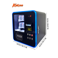 Distributeur automatique de cartes Pokémon miniature avec paiement électronique personnalisé, distributeur de cigarettes, de paquets de cartes, de mouchoirs pour la vente au détail