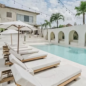 En gros Mobilier de piscine extérieur : Lit de repos en aluminium, Chaise longue en corde, Lit de salon de patio, Transats et Lits de soleil modernes pour projets - Product Image 3