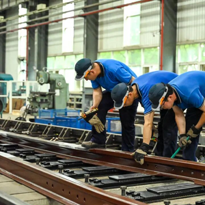 Giunto Ferroviario N. 9 in Acciaio al Manganese, Standard GOST, per Ferrovie Industriali Principali CIS - Product Image 3