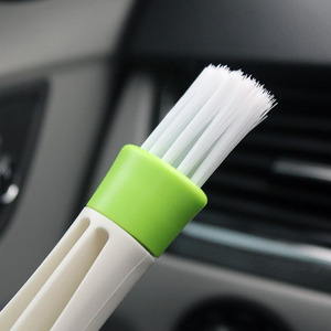 Brosse à double tête multi-usages Aoniu Qjs01 pour le nettoyage en profondeur des sorties de climatisation, des claviers et des <span class=keywords><strong>volets</strong></span>, mousse nettoyante PP - Product Image 3