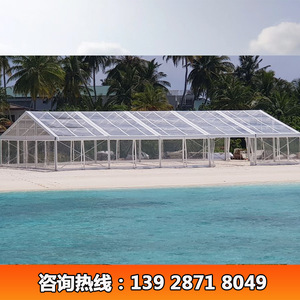 Carpa Modular para Bodas con Estructura de Aleación de Aluminio, Tela de PVC de una Sola Capa, Impermeable, para Uso en Eventos al Aire Libre en las Cuatro Estaciones - Product Image 3