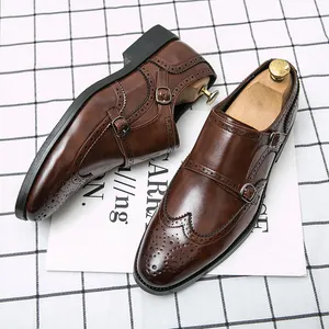 Sepatu Pantofel Formal Pria, Sepatu Oxford Bisnis Kualitas Tinggi Italia Ujung Lancip Klasik, Sepatu Formal Pernikahan Elegan