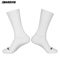 Darevie blanc Aero cyclisme vélo vélo chaussettes course équipe cyclisme corps chaussettes en gros automne sport chaussettes homme dame