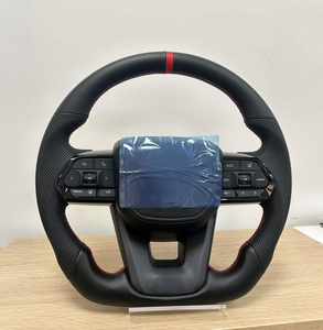 Volant de voiture en cuir de haute qualité pour <span class=keywords><strong>Toyota</strong></span> Prado Camry Corolla Alphard Highlander RAV4 Sienna Crown Hilux Noah Lexus - Product Image 2
