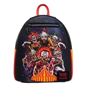 Loungefly Killer klowns จากนอกพื้นที่ mochila กระเป๋าเป้สะพายหลังสไตล์ที่ไม่ซ้ำกัน - Product Image 3