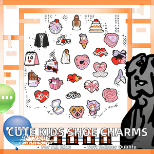 รองเท้าเด็กแบรนด์เวียดนามขายส่ง รองเท้าแตะตกแต่ง อุปกรณ์ DIY หัวเข็มขัดยางนิ่ม น่ารัก ลายการ์ตูนรถยนต์ จี้ห้อยรองเท้าแบบสวม - Product Image 4