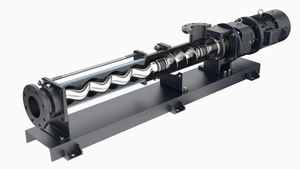 NEMO and ALLWEILER Single Screw <b>Pump</b> for Biochemical <b>Sludge</b> Sewage Cast Iron/Stainless Steel CE/ISO Certified Netzsch Screw <b>Pump</b> - Product Image 6