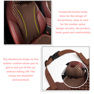 Kaymaz araba koltuk minderi soğutma jeli ve masaj düğümleri ile | Kamyon/Van sürücüleri için havalandırmalı silikon ped - Product Image 6
