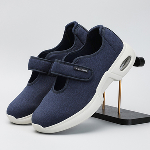 Chaussures Diabétiques Extra Larges à <span class=keywords><strong>Coussin</strong></span> d'Air - Grande Taille Confortable pour Neuropathie, Œdème, <span class=keywords><strong>Grossesse</strong></span>, Gonflement, Chaussures Saines pour Maman - Product Image 2