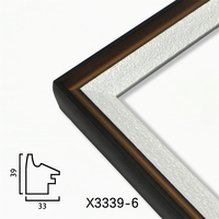 Moldura para Cuadros Oudu X3339 con Textura de Granito, Ecológica, Moderna y Minimalista, Perfil de Poliestireno Expandido (EPS) de Alta Gama
