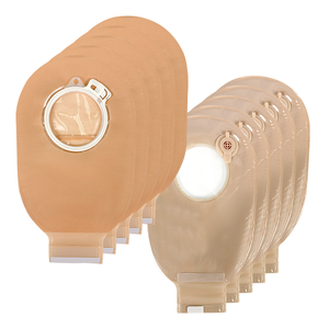定制低价两件式透明医用耗材造口袋回肠造口袋 - Product Image 1