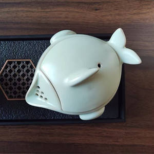 Anic buy-TETERA doméstica <span class=keywords><strong>de</strong></span> cerámica con forma <span class=keywords><strong>de</strong></span> pez, tetera <span class=keywords><strong>de</strong></span> cerámica <span class=keywords><strong>de</strong></span> estilo tradicional - Product Image 6