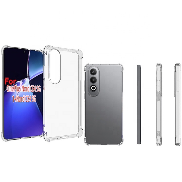 For Oneplus Nord Ce5 Ce3 Lite Ce 5G Durable Transparent Tpu Shockproof Clear Cover Case