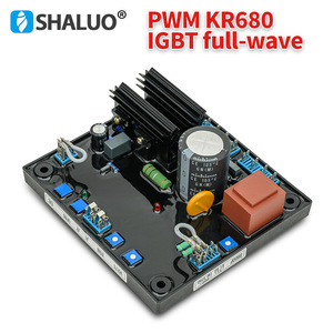 เครื่องควบคุมแรงดันไฟฟ้าอัตโนมัติ Shaluo รุ่น KR680AVR สำหรับเครื่องกำเนิดไฟฟ้าดีเซล 12V 24V AVR - Product Image 5