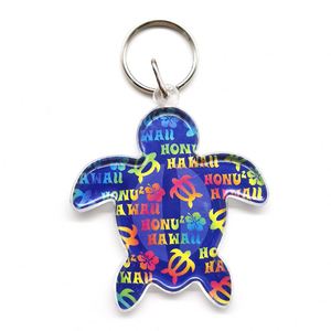 Custom Acrylic <b>Keyring</b> Wholesale Factory Custom Zoo Souvenir Gifts Solid 3D Animal Turtle Custom Acrylic Keychain - Product Image 5