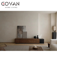 Wabi Sabi Meuble TV à piquet long en bois Meuble TV en bois d'érable de qualité Mobilier d'intérieur