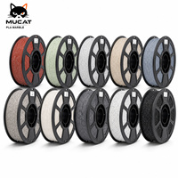 Filament PLA Marbre 1,75 mm, lot de 5 bobines + 5 couleurs pour créations hobby, impression 3D FDM professionnelle